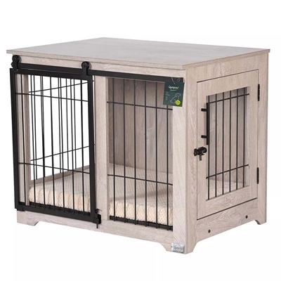 Quapas! Premium Doghouse Hundbur i trä för hemmet Large - ENDAST AVHÄMTNING